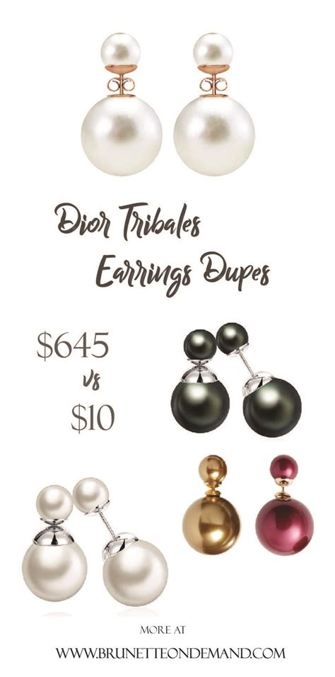 dior tribal ohrringe dupe|Dior Tribales Earrings Dupes For Less! .